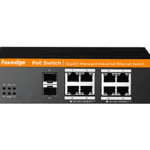 IS108GS-2F Switch Gigabit Ethernet de 8 puertos
