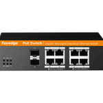 IS108GPS-2F Switch Gigabit Ethernet PoE de 8 puertos